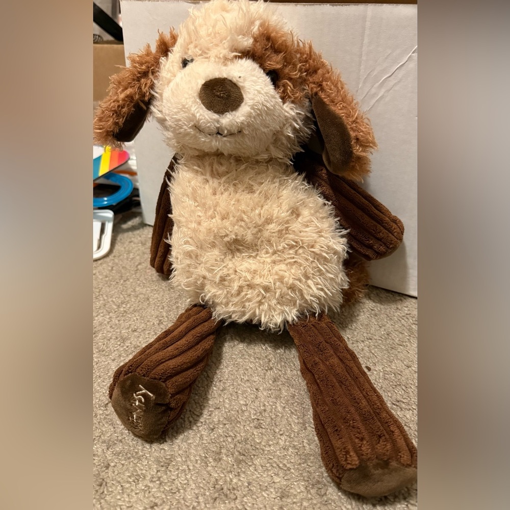 Scentsy Brown and Cream Dog